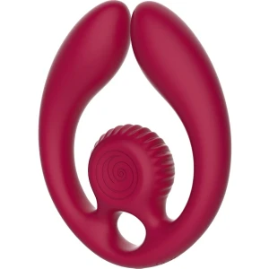 SNAIL VIBE - GIZI DUO STIMULATEUR POUR COUPLES TÃLÃCOMMANDE BOURGOGNE